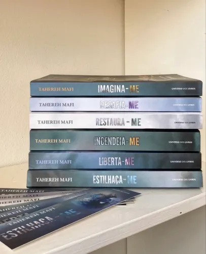 livros estilhaça-me box