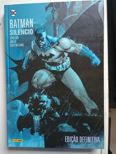 Batman Silêncio Edição Definitiva capa dura, de Jeph Loeb e Jim Lee