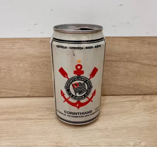 Lata Corinthians Cerveja Anos 90