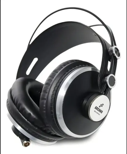Fone de Ouvido Profissional Arcano ARC-SHP300 Over-Ear - Alta Qualidade de Som