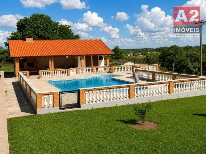 Chácara com 5 dormitórios à venda, 5500 m² por R$ 1.300.000,00 - Camargo - São Pedro/SP