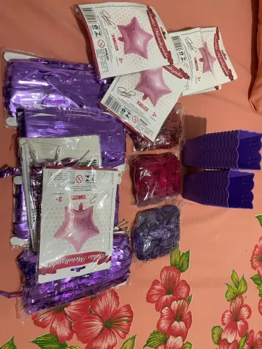 Vendo decoração de festa