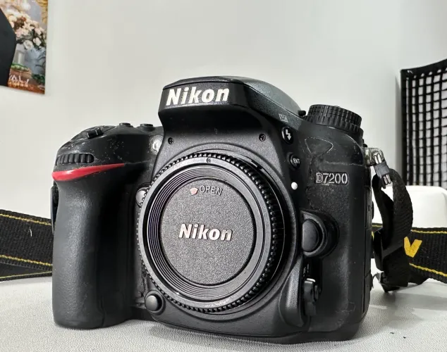 Câmera Nikon D7200