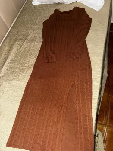 Vestido Marrom Inverno