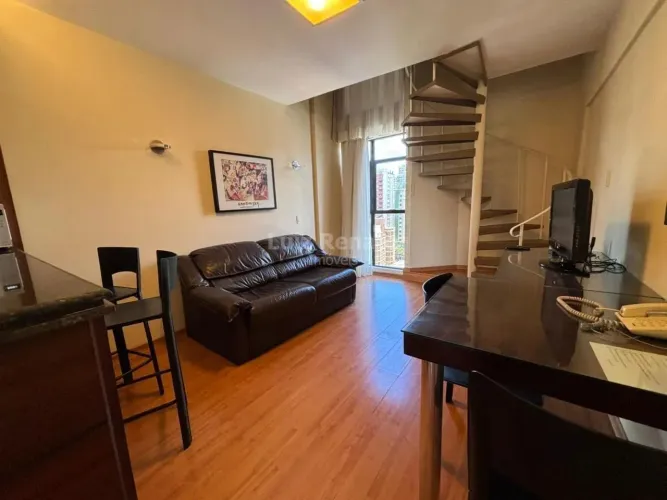 Flat para aluguel, 1 quarto, 42m² de área na Savassi.
