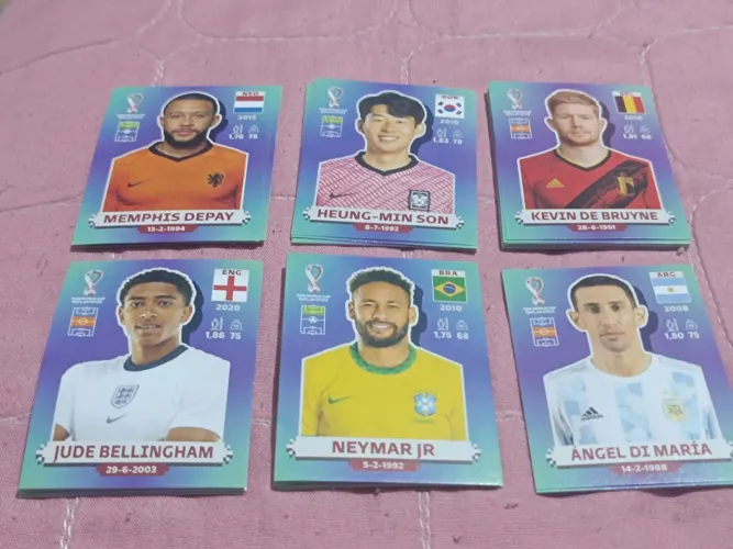 Figurinhas copa do mundo 2022