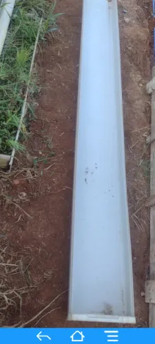 Calhas plástica 