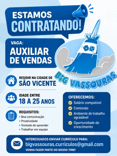Auxíliar de Vendas
