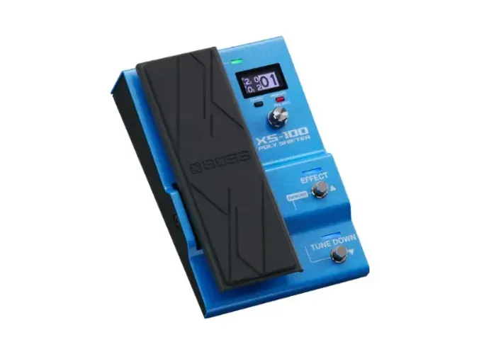 BOSS XS-100 Poly Shifter Mudança de Tom, Oitavas e Pedal de Expressão xs100