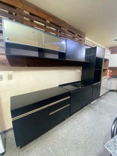 COZINHA PRETA NOVA A PRONTA ENTREGA