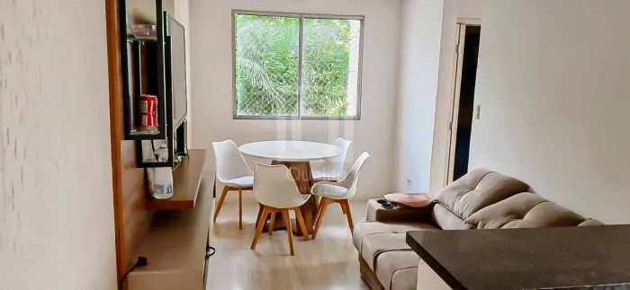 Apartamento semi mobiliado no Condomínio Parque Sicília, Votorantim