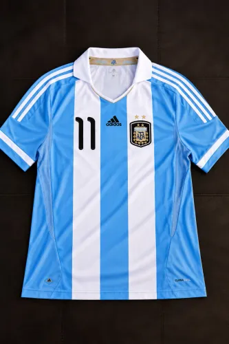Camisa Argentina 2008 GG Tevez