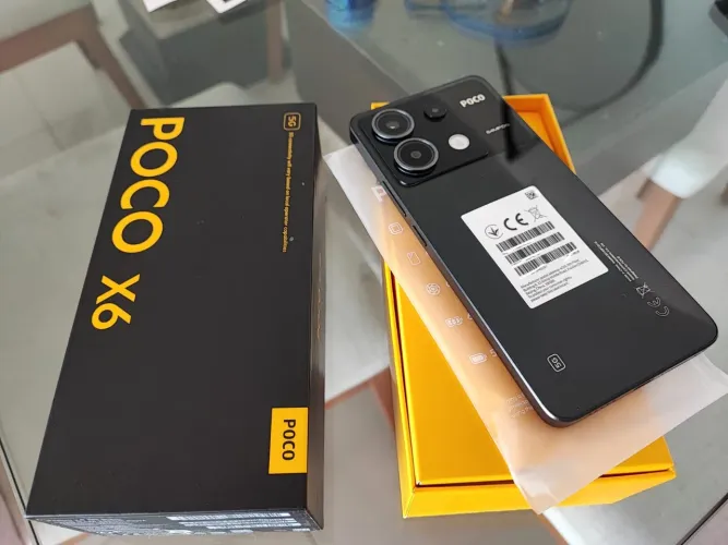 Xiaomi Poco X6 5G 256GB/8GB  snapdragom 7s Gen 2 COMPLETO NA CAIXA!!!!