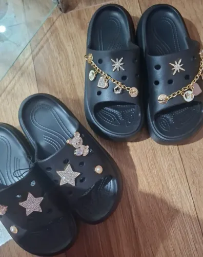 Chinelo Nuvem slide plataforma