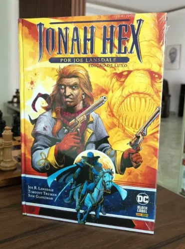 JONAH HEX POR JOE LANSDALE. EDIÇÃO DE LUXO. Novo Lacrado.