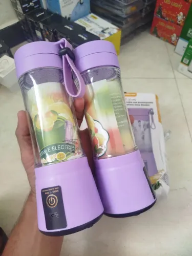 Mini Liquidificador 6 Lâminas Usb Portátil Recarregável