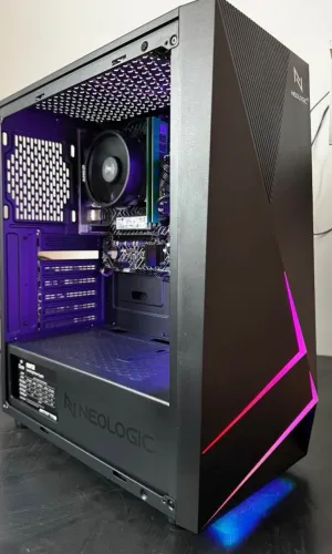 Pc gamer de entrada Ryzen 5 5600gt 16gb de ram 1tb de hd 250gb de SSD.