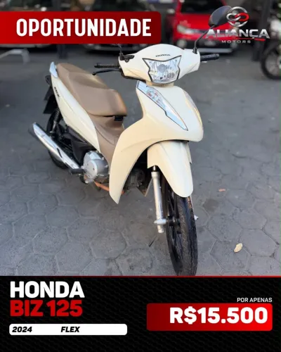 Honda Biz 125 flex 2024 ABAIXO DA FIPE!