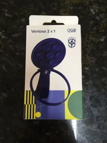 Ventosa Suporte Com Magsafe I2go Seleção Brasileira CBF - LACRADA