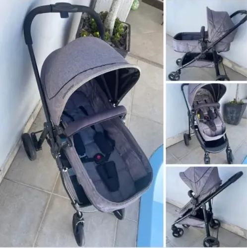 Carrinho Galzerano 2 em 1 (Moisés + Passeio) 
