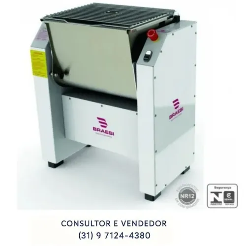 Amassadeira Basculante 15 quilos Brasezi Bivolt