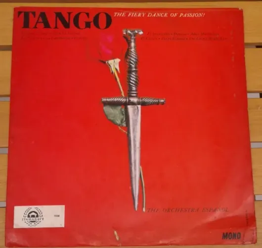 Lp Tango The Fiery Dance Of Passion - The Orchestra - Nac.