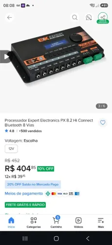 Processador de som