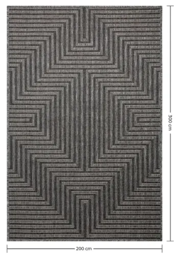 TAPETE SISAL P&B 3mx2m