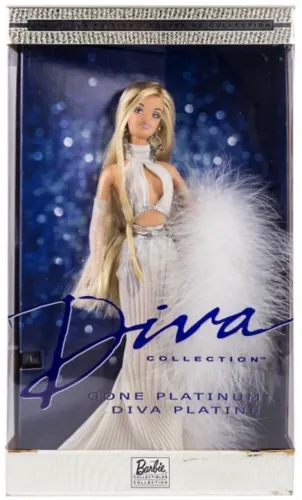 Boneca Barbie Diva Gone Platinum Nova
