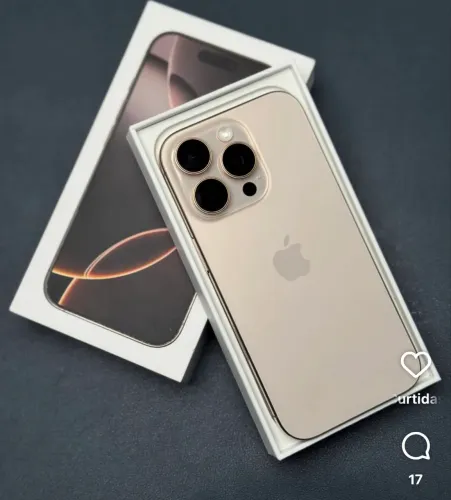 iPhone 16 pro dourado 128G. 6 meses de garantia