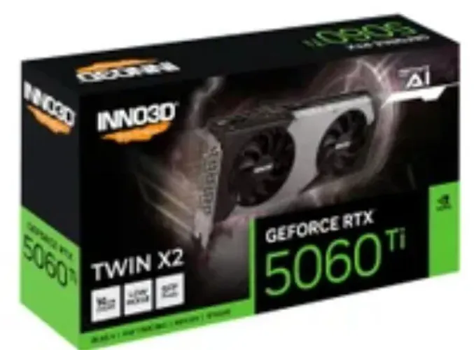 Inno3D RTX 5060 Ti 8GB Alfan 2X OC ? Overclock de Fábrica