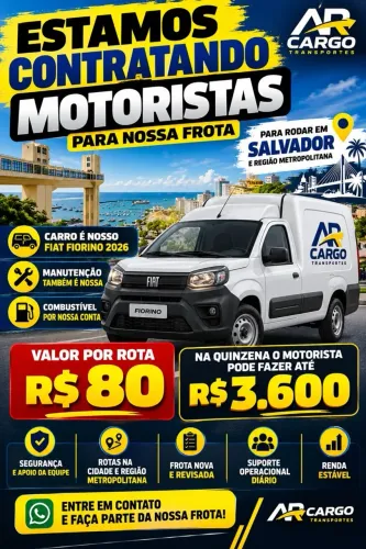 VAGA PARA MOTORISTA
