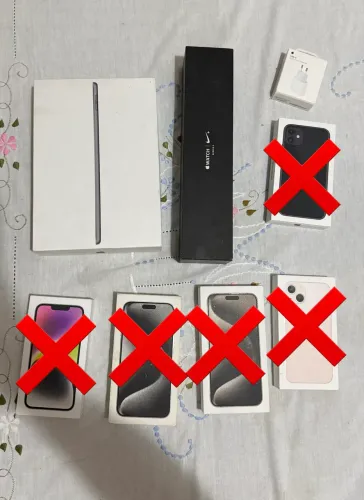 Caixas Apple para vitrine e decoração 