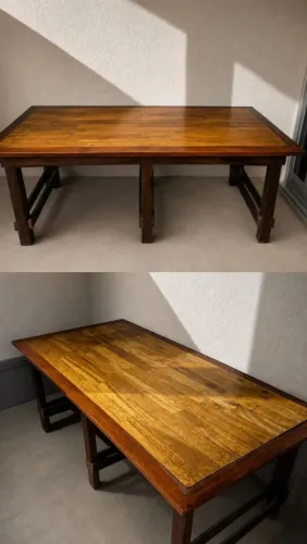 Mesa de Madeira Maciça 