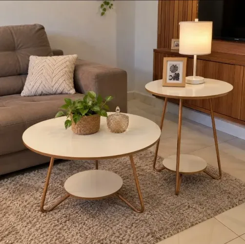 Conjunto Mesa de Centro (Produto Novo)