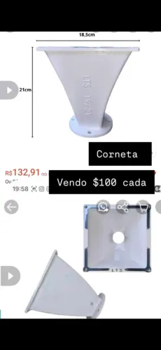 Boca corneta som automotivo 