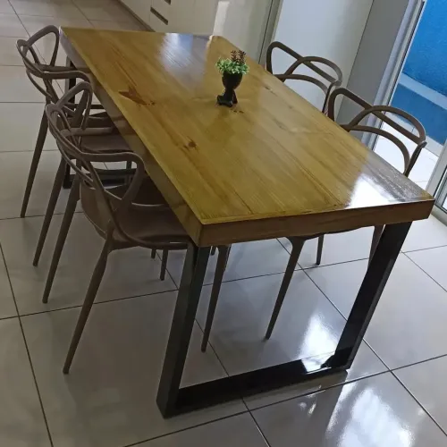 Mesa de Jantar Industrial