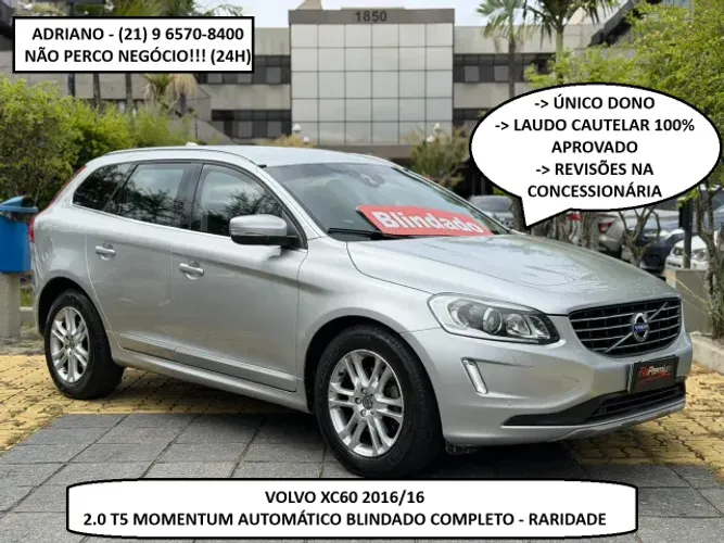 Volvo XC 60 T-5 Momentum 2.0 245cv FWD 5P 2016