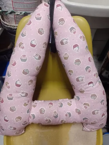 Almofada de viagem em forma para crianças ou adultos,