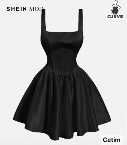 Vendo vestido de cetim, nunca usado