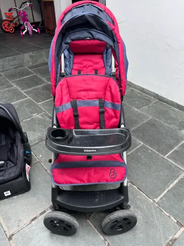 Carrinho para Gemeos Galzerano Doppio 2 Bebes Conforto