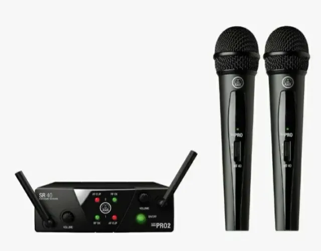 Microfone AKG mini pro 2 sem fio