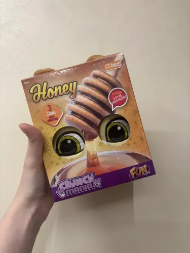 Crunch Mania - Pelúcia com Sons - Berpy (Mel)