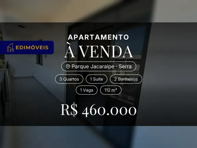 Seu novo lar em Parque Jacaraípe: Apartamento 4 quartos a 300m da praia