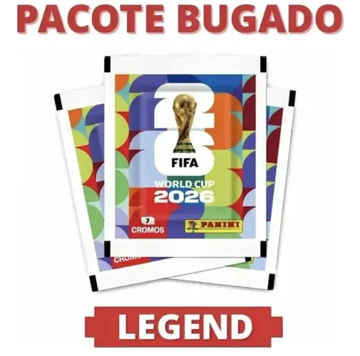 Envelope/pacote com legend! 80 reais.