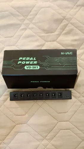 fonte pedais guitarra m vave vd-sk1