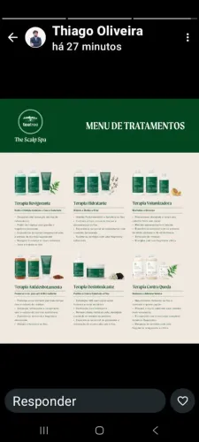 Cursos, treinamentos e atendimento em empresas de beleza.