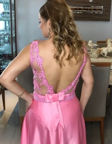 Vestido rosa 