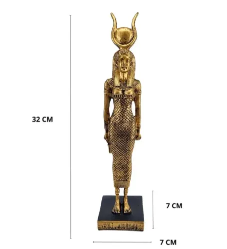 Deusa Isis Em Resina 32 Cm lacrada
