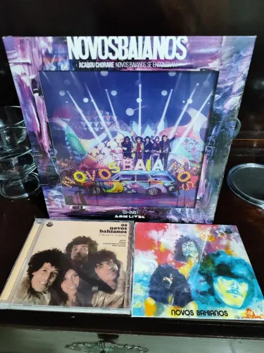 3CDs /1DVD Novos Baianos - NOVOS LACRADOS
